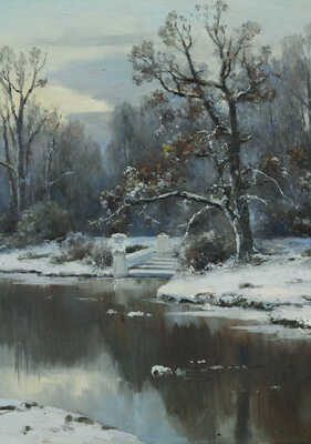 Бурхардт Фёдор Карлович. Вид Павловска